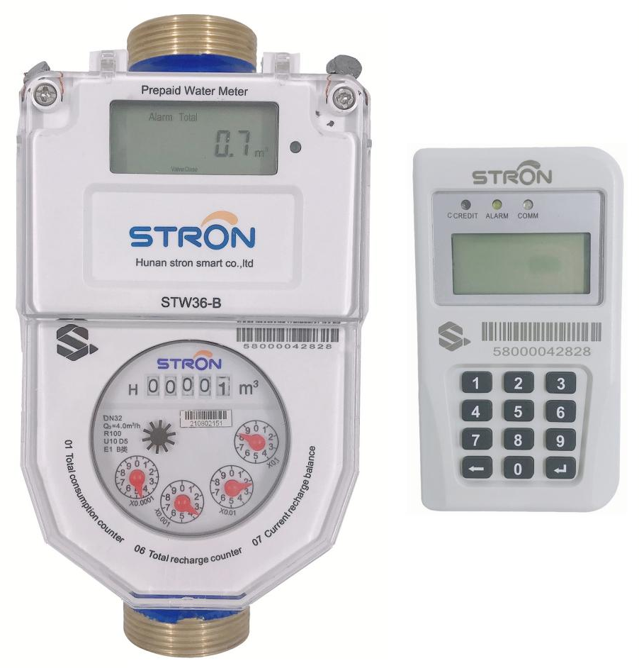 Prepaid Water Meter with Wireless