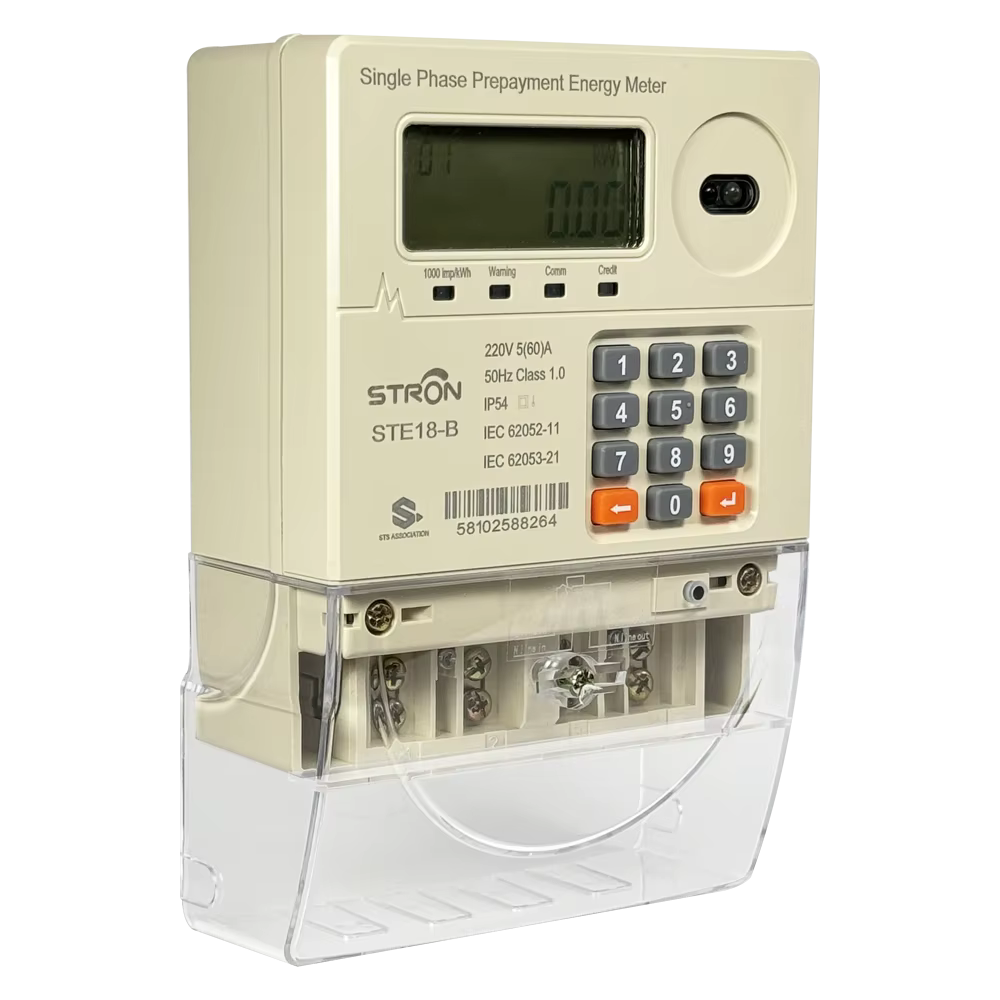 Single-Phase Keypad Integrated Prepaid Meter