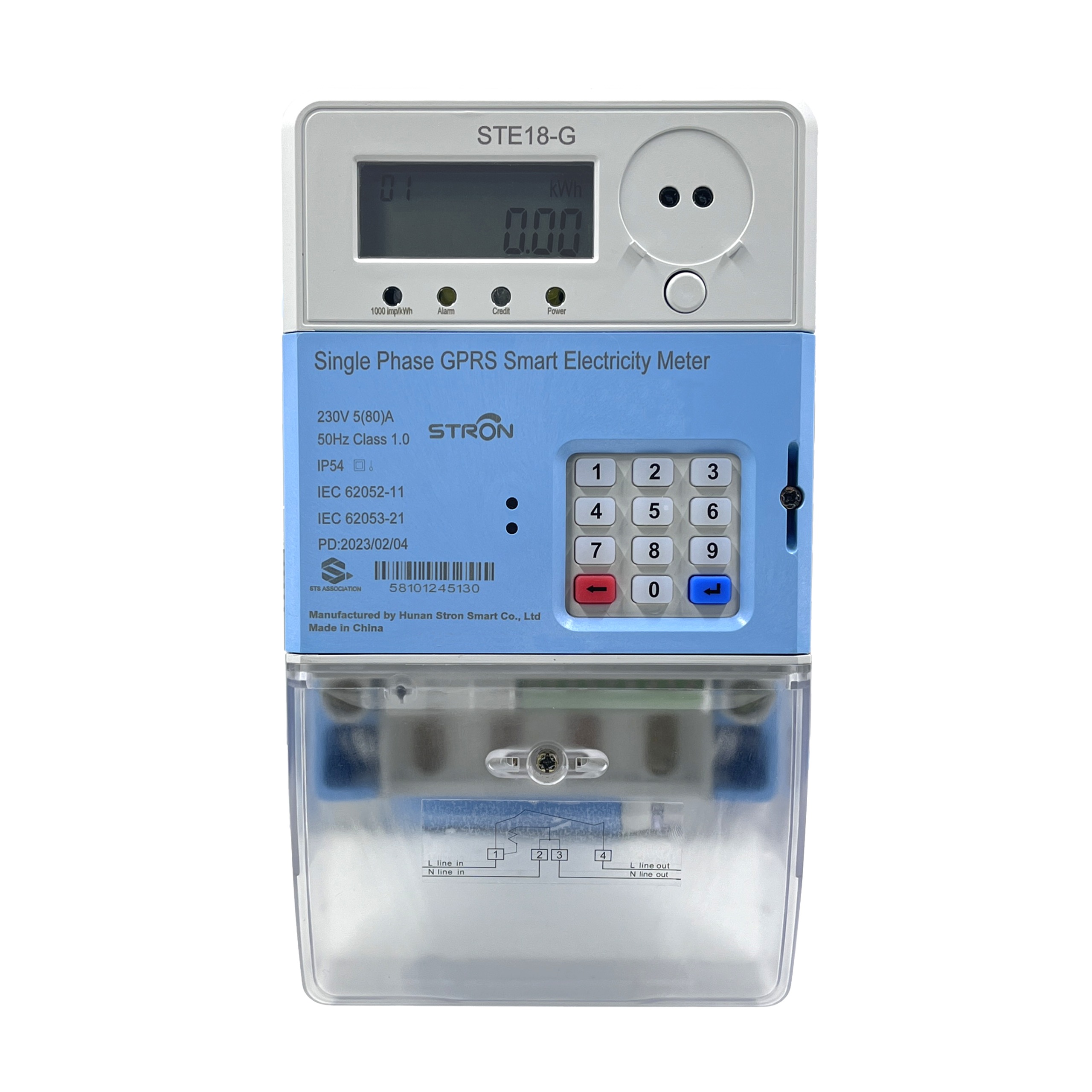 Three-Phase Prepaid Meter